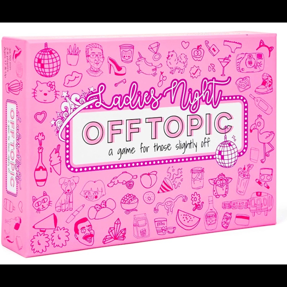 Off Topic Girls Night Party Game for Adults
